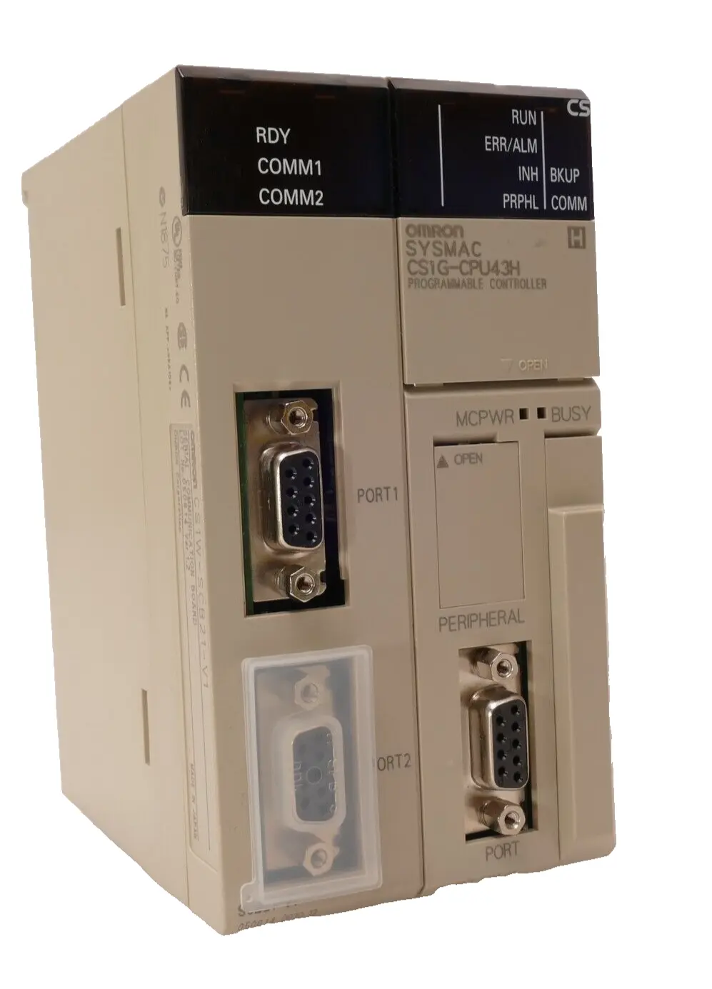 Produktfoto 1 von Omron SYSMAC CPU Unit | Ver: 4.0 | CS1W-SCB21-V1 | CS1G-CPU43H