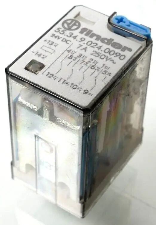 Produktfoto 1 von 3x Finder Steckrelais | 55.34.9.024.0090