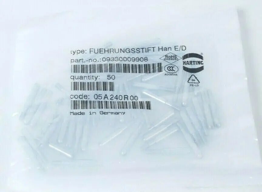 Produktfoto 1 von 50x Harting Führungsstift Han E/D | 09330009908