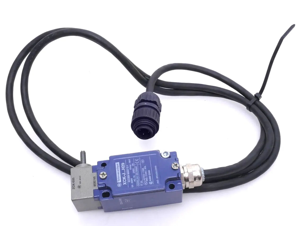 Produktfoto 1 von Telemecanique ZCKJ1H29 Positionsschalter | XCK-J...H29 | ZCK-E05 + Kabel L-STN-J