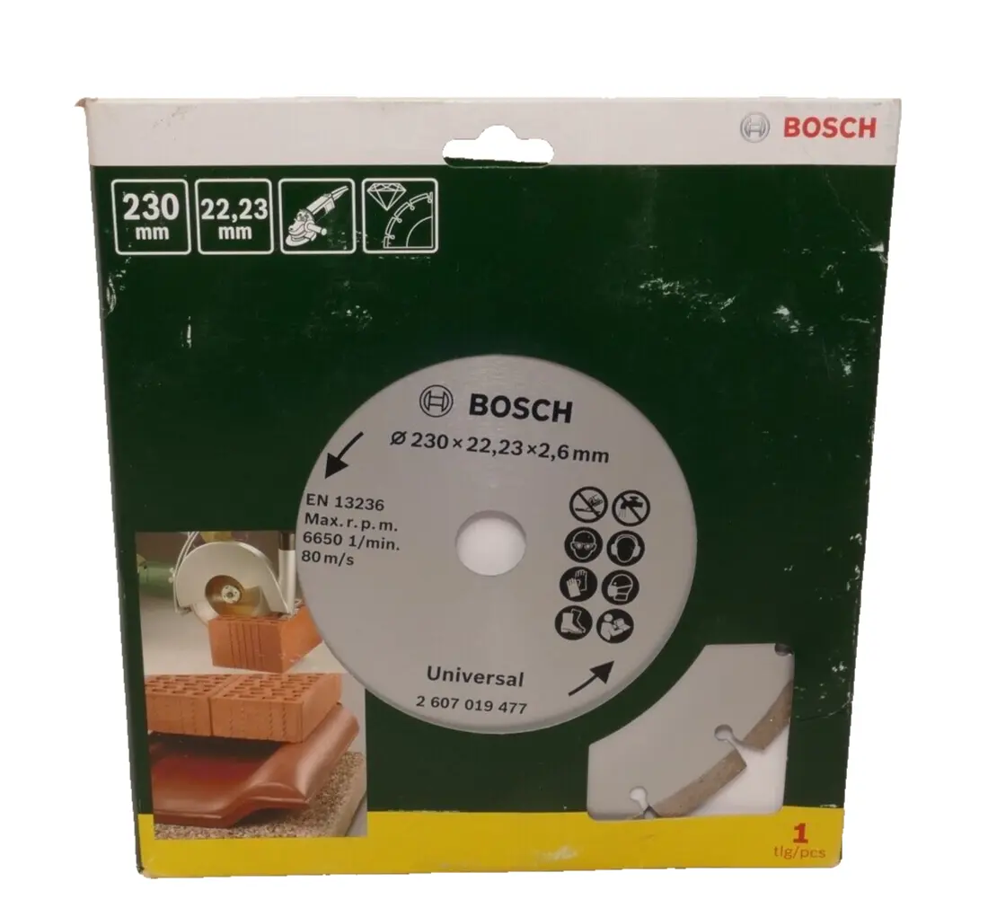 Produktfoto 1 von Bosch Diamant-Trennscheibe Universal | Ø230x22,23x2,6mm | 2607019477