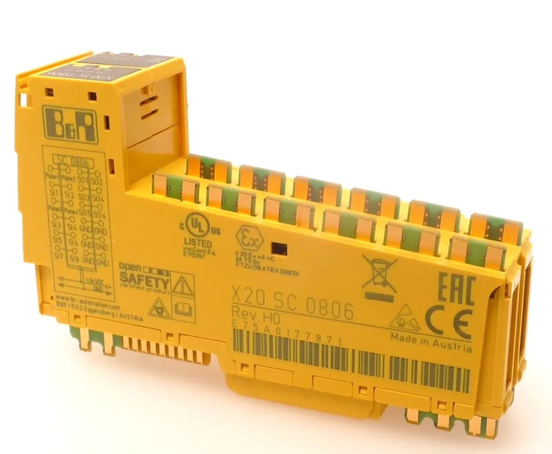 Produktfoto 1 von B&R X20 SC 0806 Digitales Mischmodul | Rev. H0 | X20SC0806