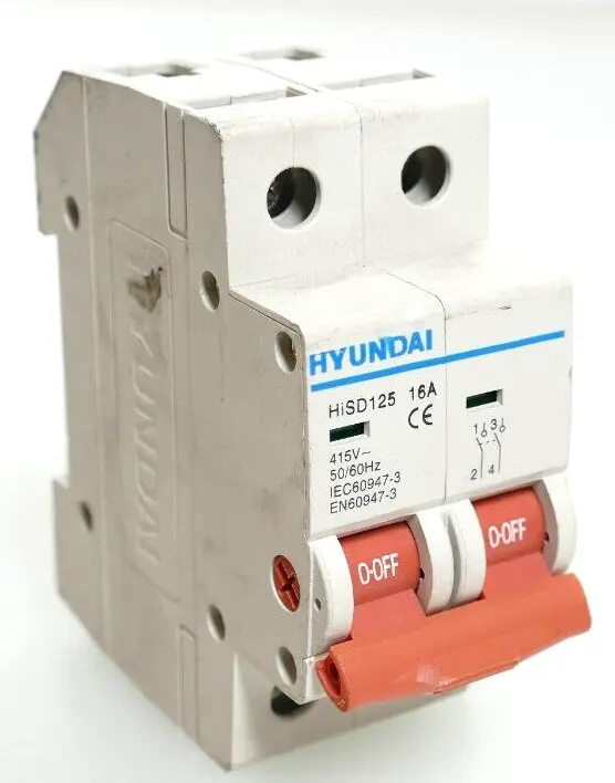Hyundai HiSD125 Circuit Breaker 16A | 415V | 50/60Hz