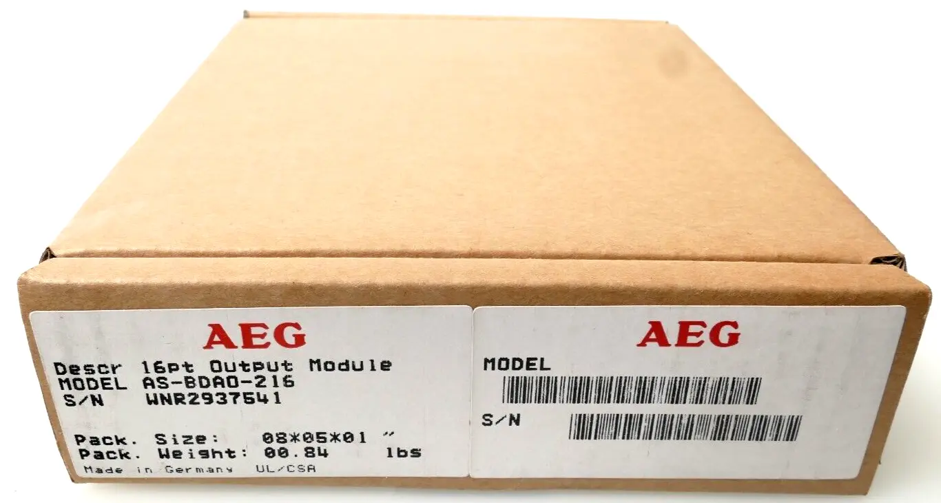 Produktfoto 1 von AEG Modicon DAO 216 Digitalausgabe 6728-042.274930 | AS-BDAO-216 | Rev. 07