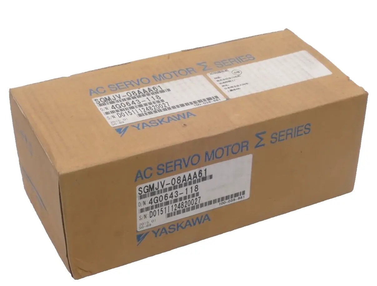 Produktfoto 1 von Yaskawa Electric AC Servo Motor 4G0643-118 | SGMJV-08AAA61