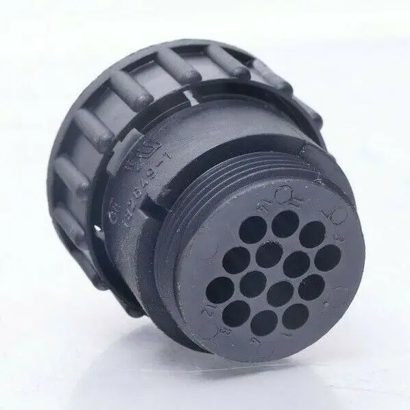 25x AMP Stecker 9-polig Stifte unbestückt
