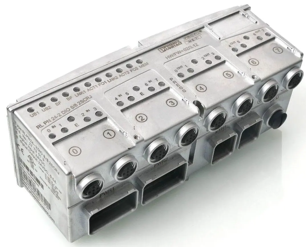 Produktfoto 1 von Phoenix Contact Dezentrales I/O-Gerät RLPN 24-2 DIO 8/8 2SCRJ | 2773513