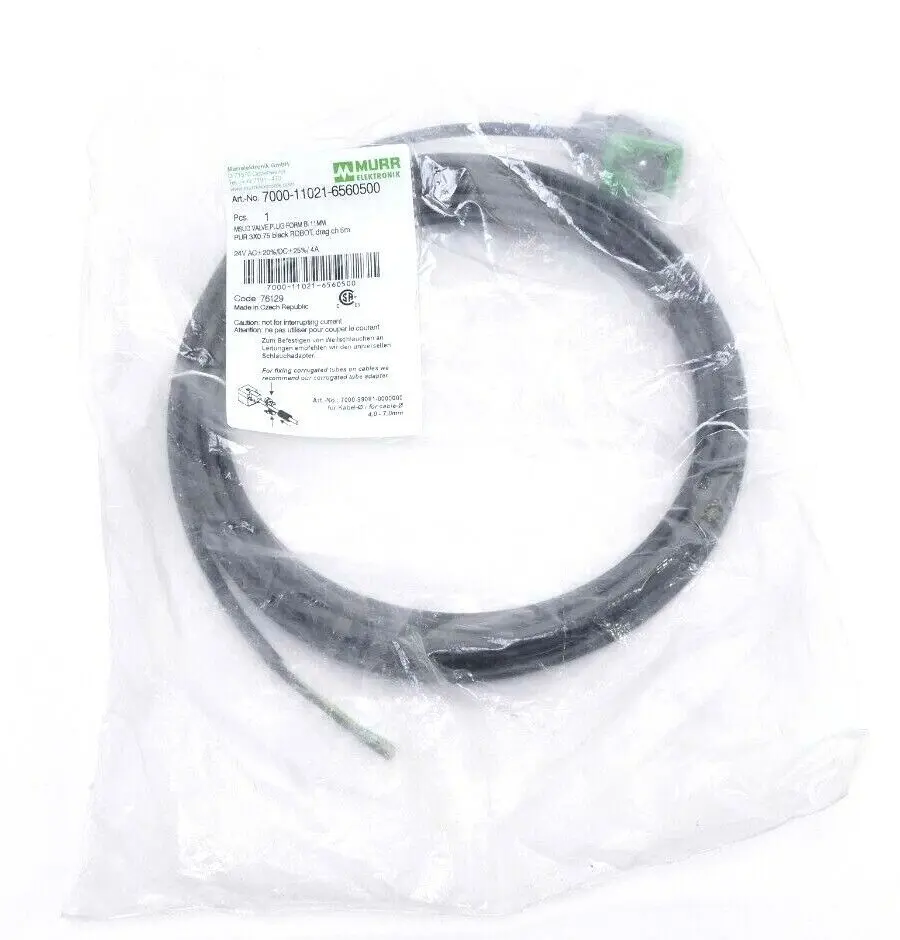 Produktfoto 1 von Murr Elektronik MSUD Ventilst. BI-11mm Kabel 5m | 7000-11021-6560500