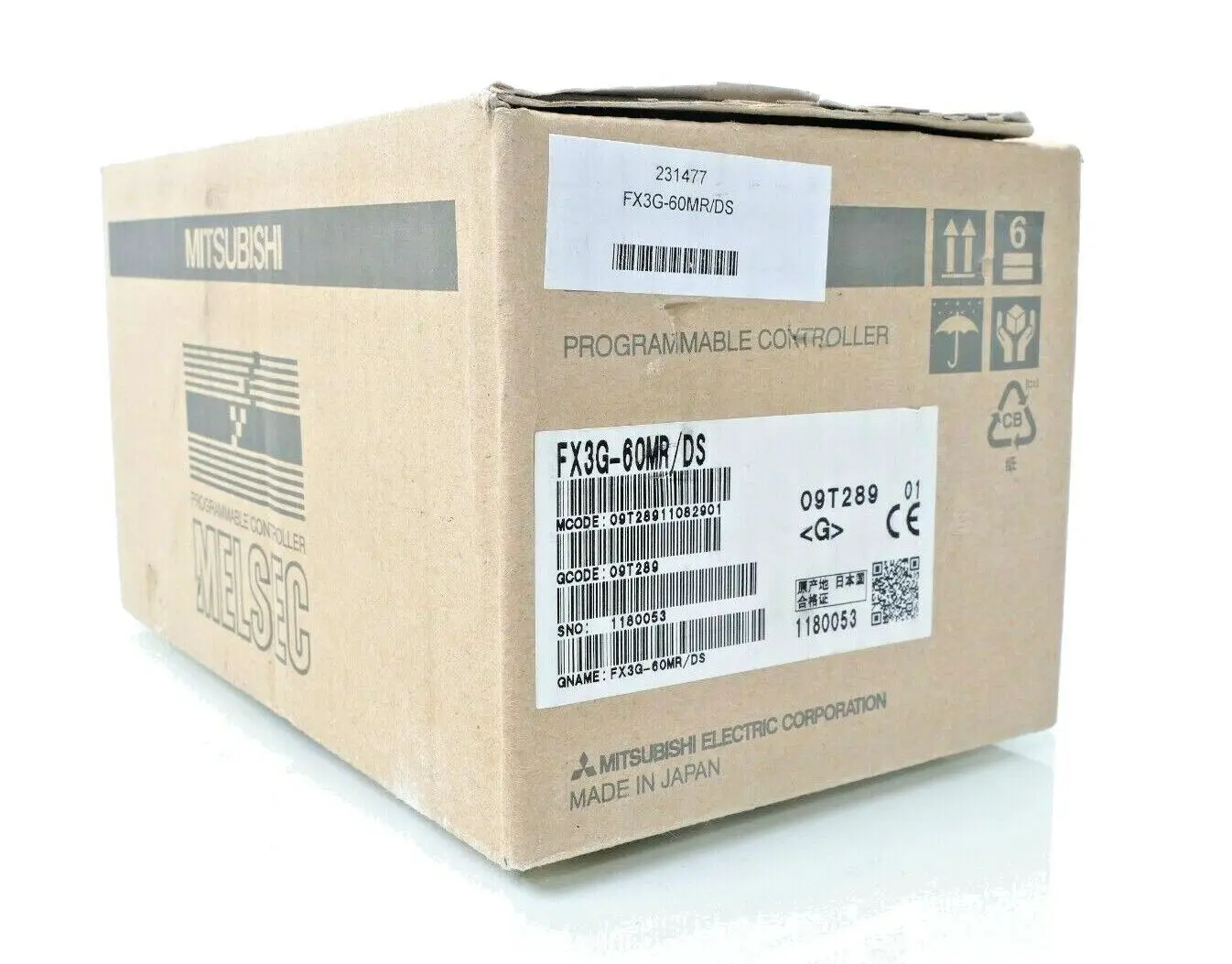 Produktfoto 1 von Mitsubishi FX3G SPS-Grundgerät | FX3G-60MR/DS