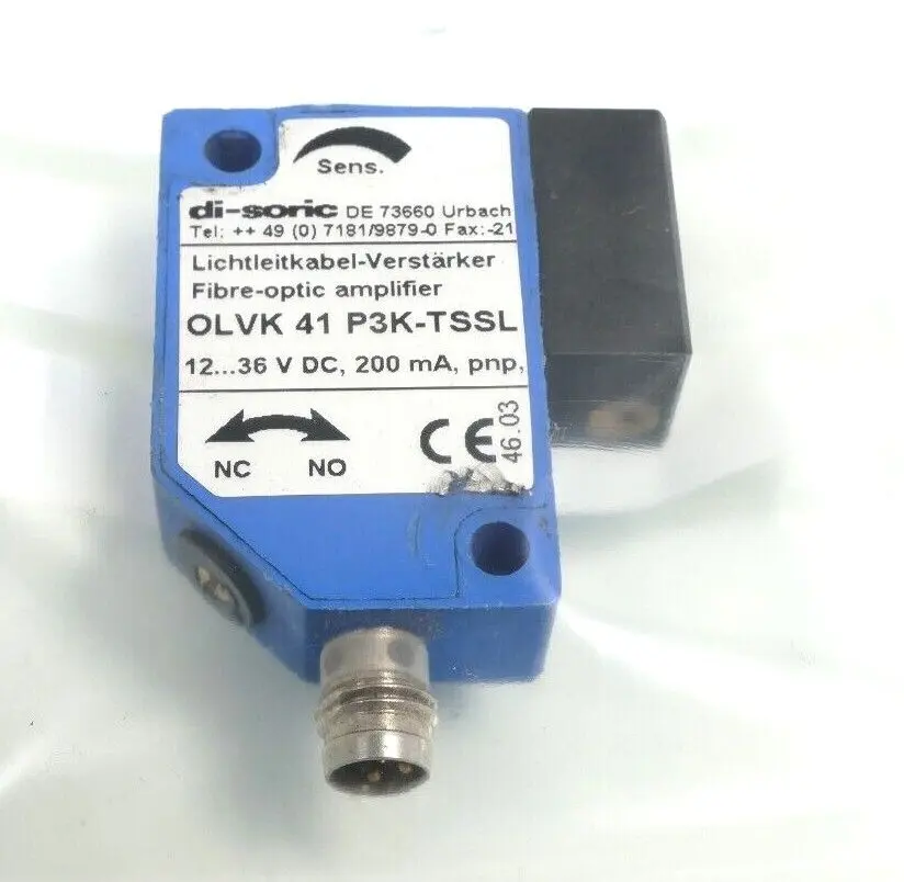 Produktfoto 1 von Di-Soric Sensor Lichtleitkabel-Verstärker | OLVK 41 P3K-TSSL