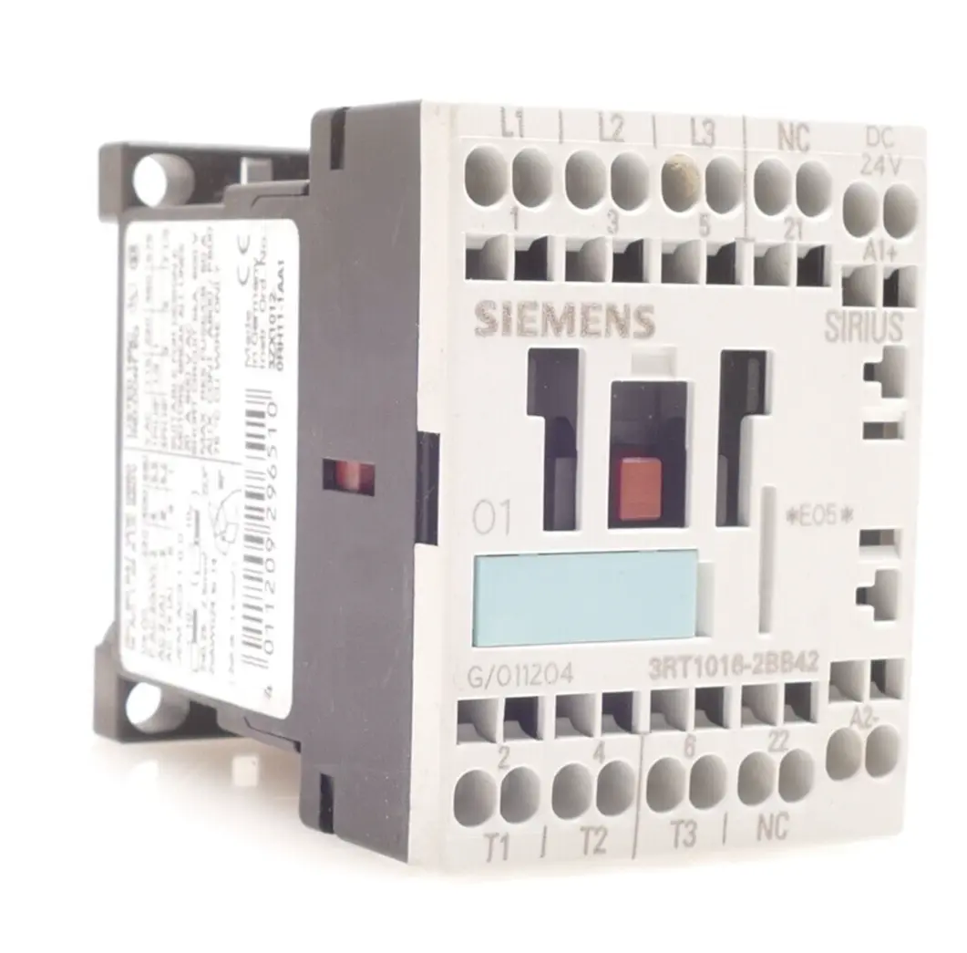 Produktfoto 1 von 2x Siemens SIRIUS Leistungsschütz 3RT1 016-2BB42 | E:05 | 3RT1016-2BB42