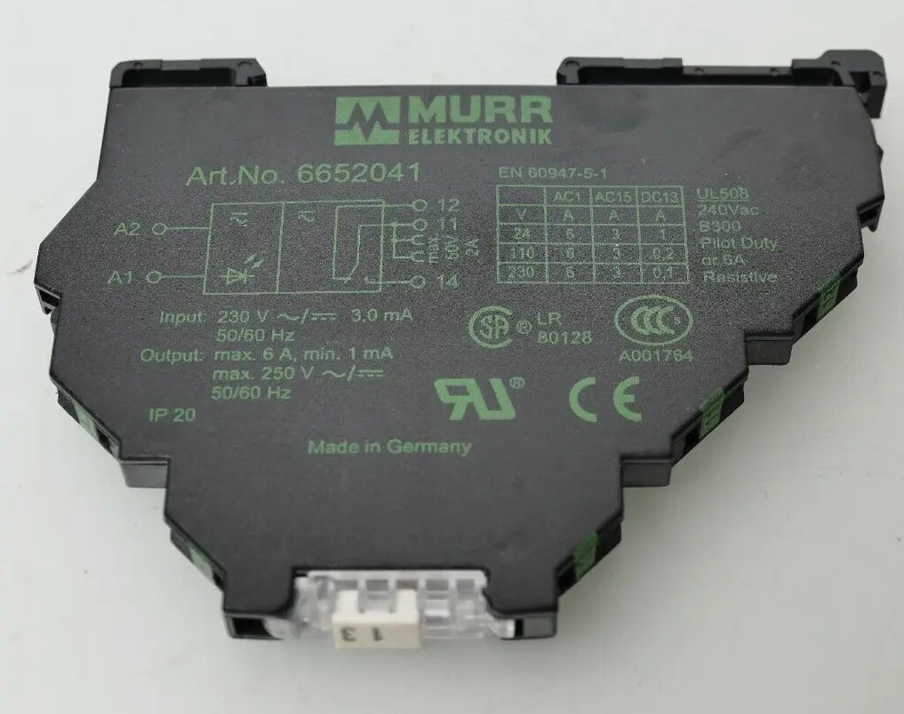 Produktfoto 1 von Murr Elektronik Eingangsrelais | 6652041