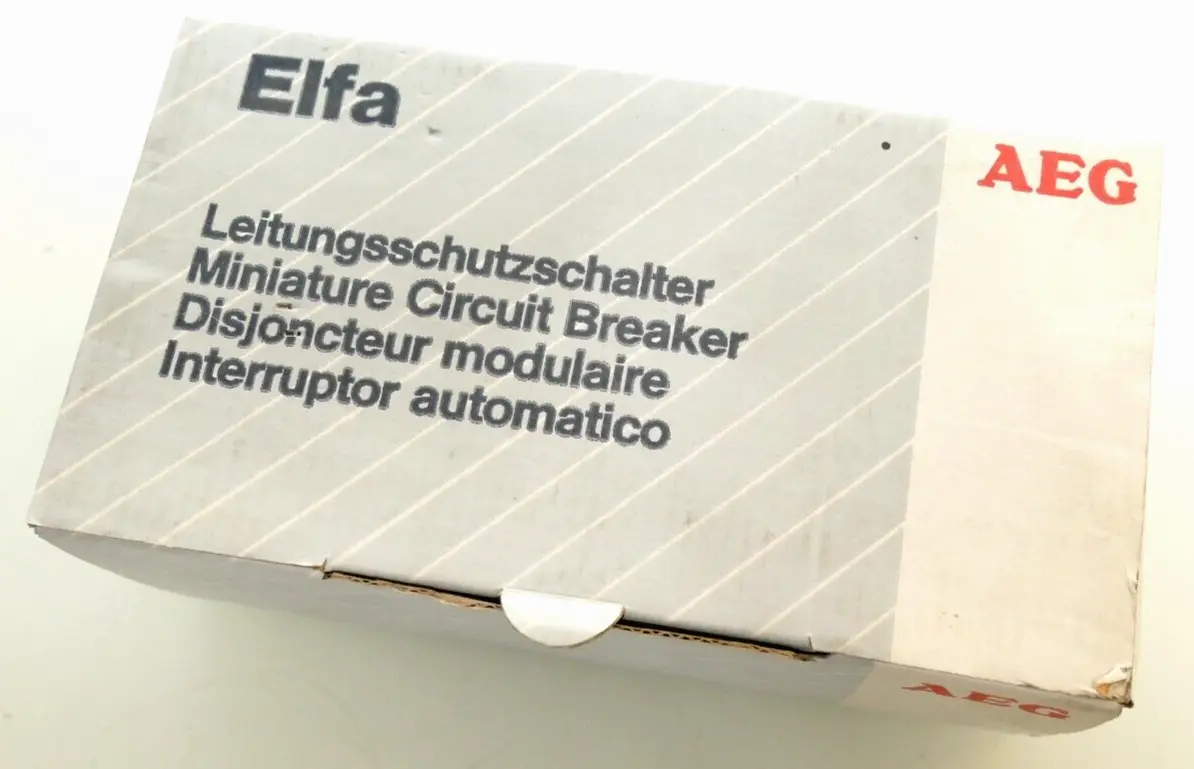 Produktfoto 1 von 9x AEG E81-1POL C6 6KA Leitungsschutzschalter | E81-1POL