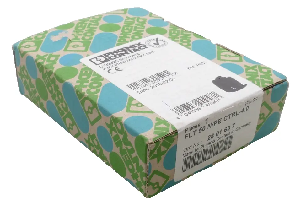 Produktfoto 1 von Phoenix Contact Kombiableiter 28 01 63 7 | FLT 50 N/PE CTRL-4.0 | 2801637