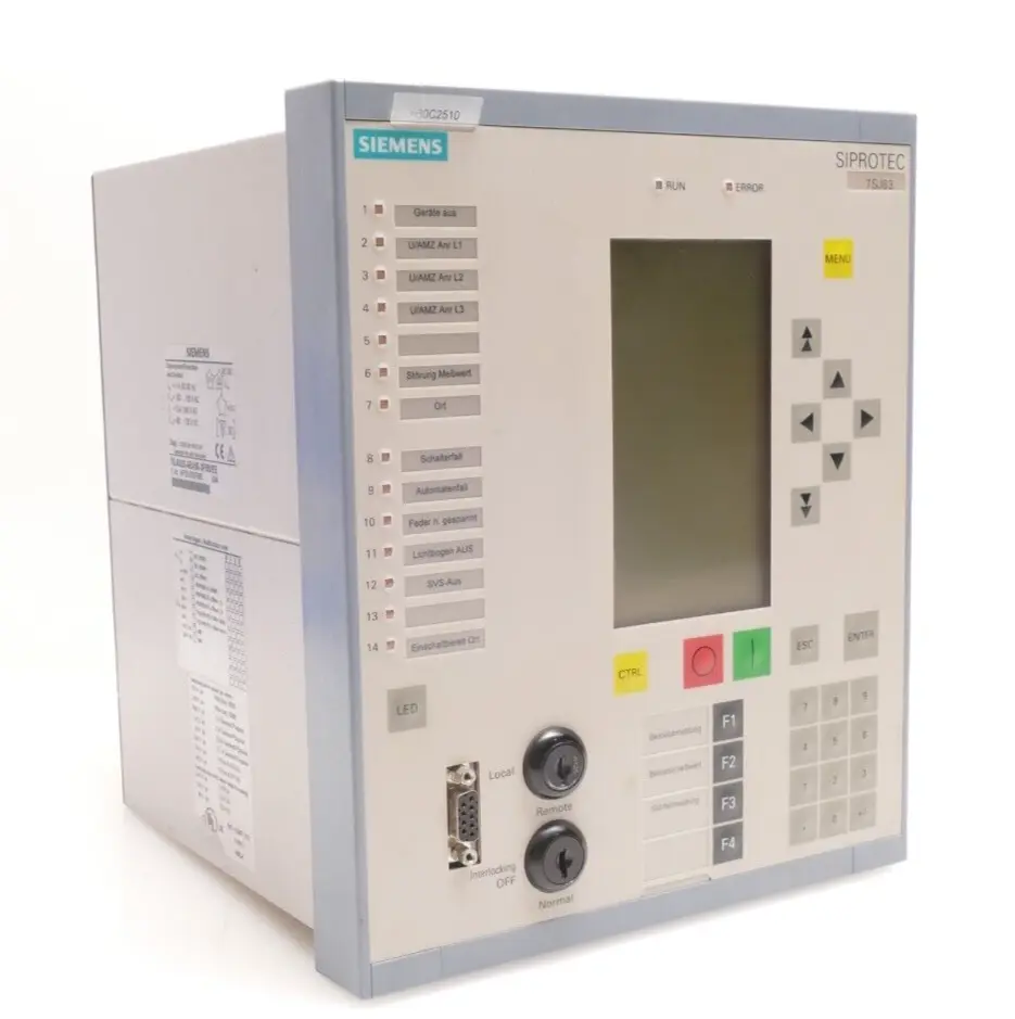 Produktfoto 1 von Siemens SIPROTEC Digitaler Multischutz mit Vorsteuerung | 7SJ6322-4EA90-3FB0/EE