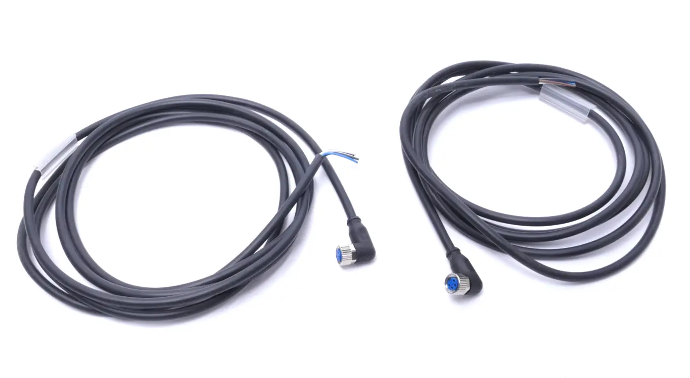 2x Wenglor Anschlussleitung 2m | S60-2M