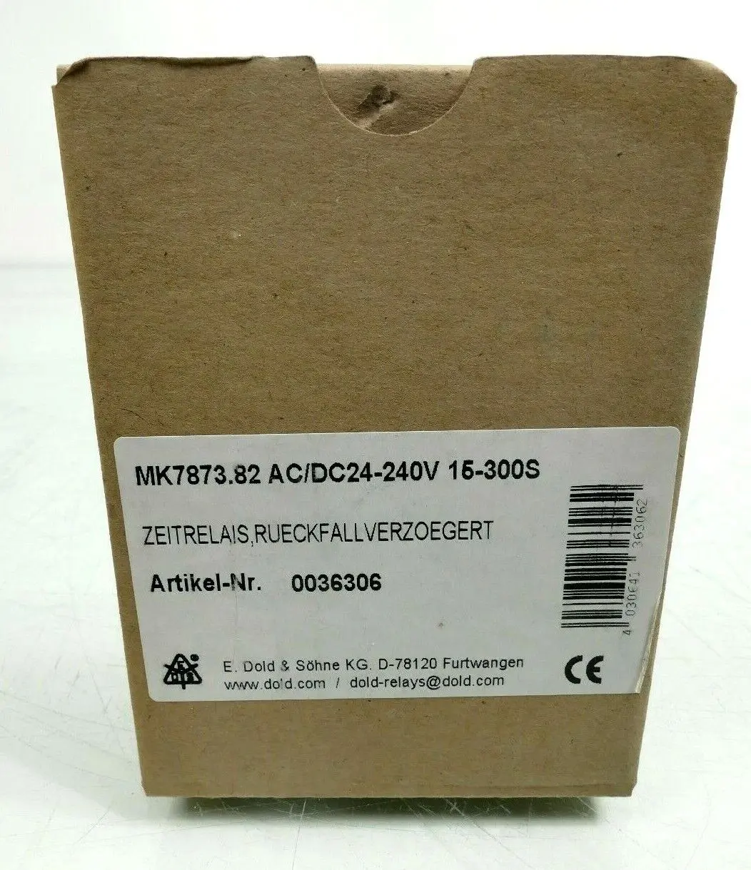 Produktfoto 1 von E.Dold & Söhne 0036306 Zeitrelais | MK7873.82 AC/DC24-240V