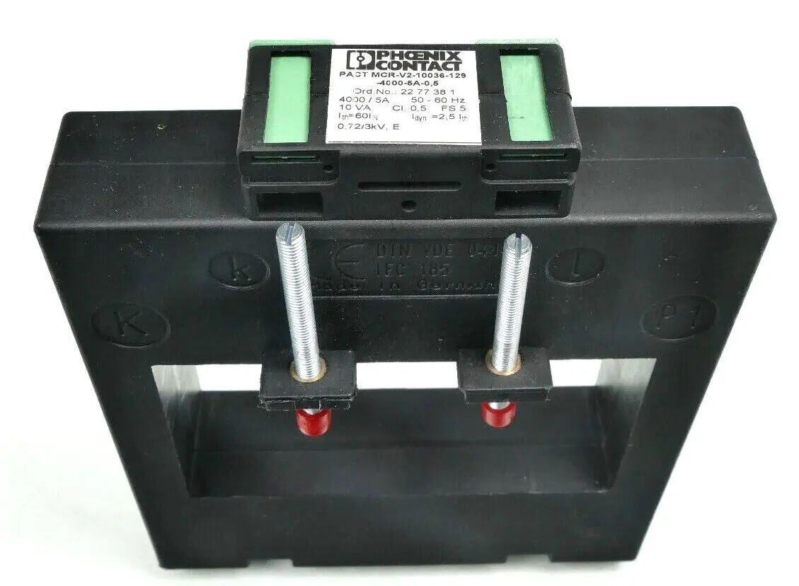 Produktfoto 1 von Phoenix Contact Stromwandler PACT MCR-V2-10036-129-4000-5A-0,5 | 2277381