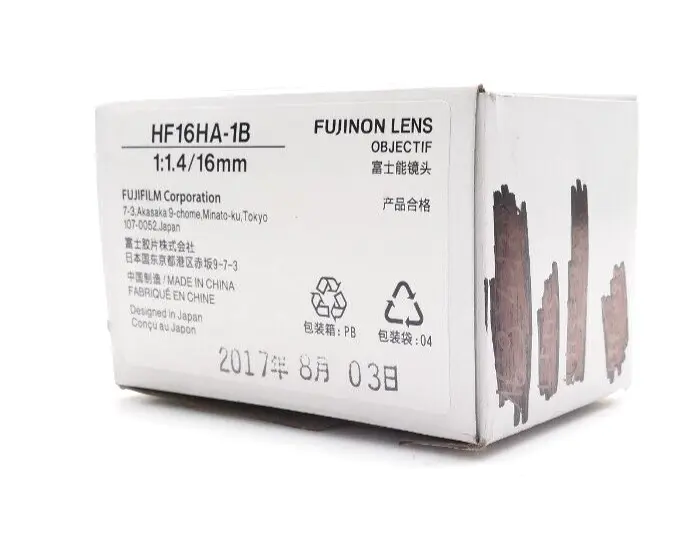 Produktfoto 1 von Fujifilm Corporation Fujinon Lens Objectiv 1:1.4/16mm | HF16HA-1B