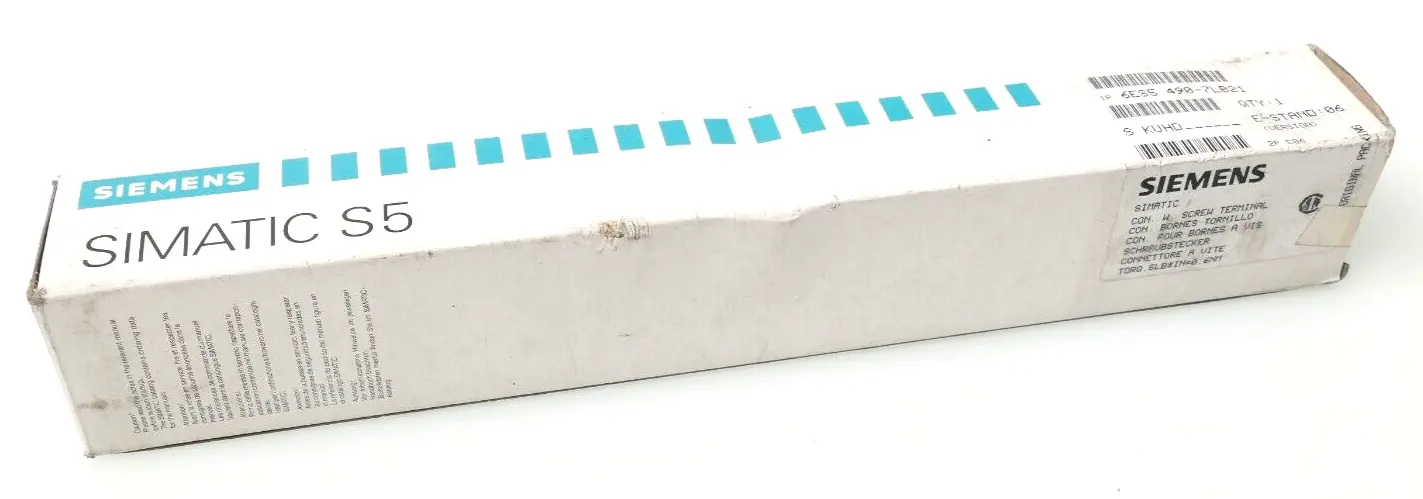 Produktfoto 1 von Siemens SIMATIC S5 Frontstecker 6ES5 490-7LB21 | E:06 | 6ES5490-7LB21