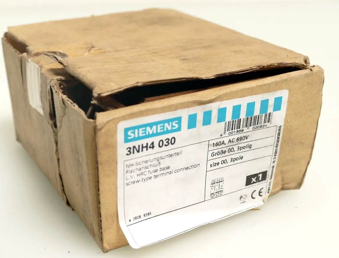 Produktfoto 1 von Siemens 3NH4 030 NH-Sicherungsunterteil 3NH4030