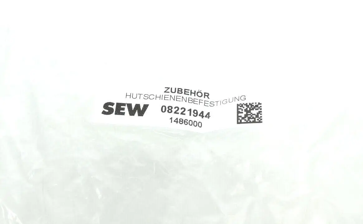 Produktfoto 1 von SEW Hutschienenbefestigung 08221944