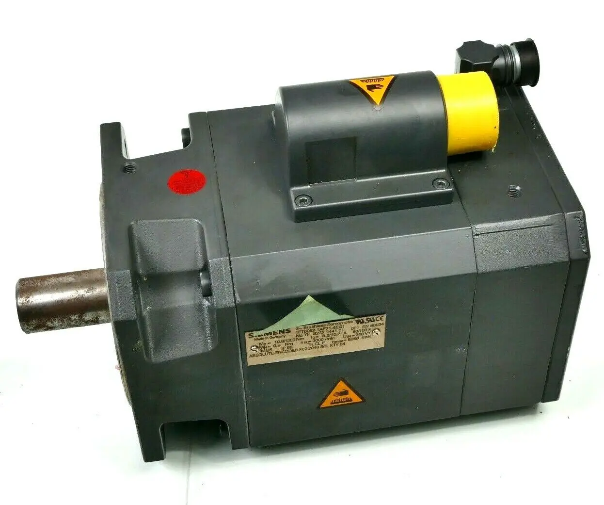 Produktfoto 1 von Siemens 3~ Brushless Servomotor 1FT6 082-1AF71-4EG1 | 1FT6082-1AF71-4EG1