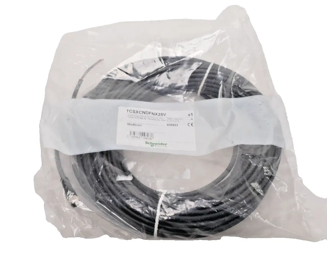 Produktfoto 1 von Schneider Electric Modicon M8-4P Cable, straight TCSXCNDFNX25V | 409803