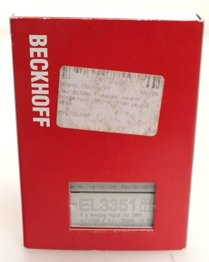 Produktfoto 1 von Beckhoff EtherCAT-Klemme 1-Kanal-Analog-Eingang | EL3351
