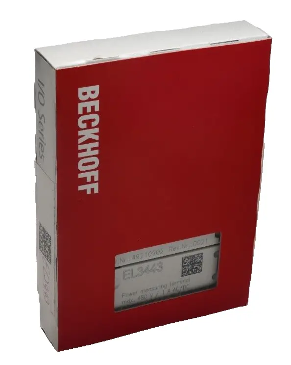 Produktfoto 1 von Beckhoff EtherCAT-Klemme, 3-Kanal-Analog-Eingang | EL3443