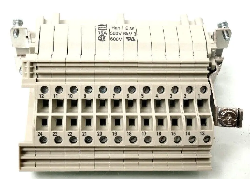 Produktfoto 1 von Harting Steckverbinder 16A 500V 6kV 3 | Han E AV