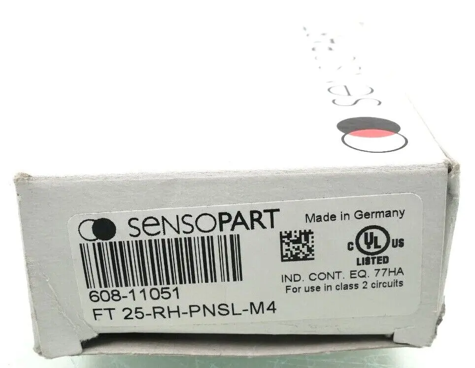 Produktfoto 1 von Sensopart Reflexionslichttaster FT 25-RH-PNSL-M4 | 608-11051