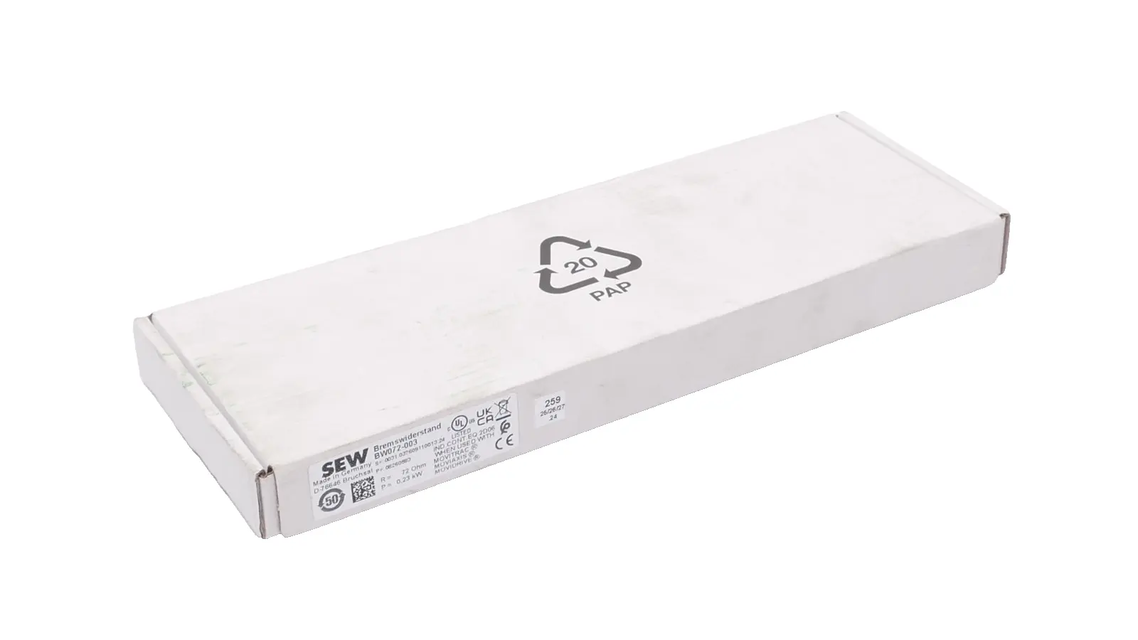 Produktfoto 1 von Sew Eurodrive Bremswiderstand BW072-003 | 08260583