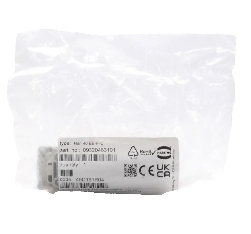 Produktfoto 1 von Harting Stecker Einsatz Han 46 EE-F-C | 09320463101