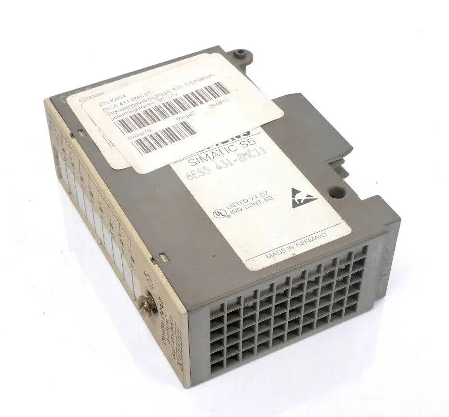 Produktfoto 1 von Siemens SIMATIC S5 Digital-Eingabe 6ES5 431-8MC11 | E:01 | 6ES5431-8MC11