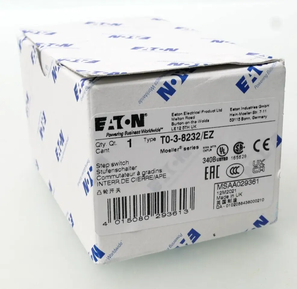 Produktfoto 1 von Eaton Moeller Stufenschalter T0-3-8232/EZ | 029361