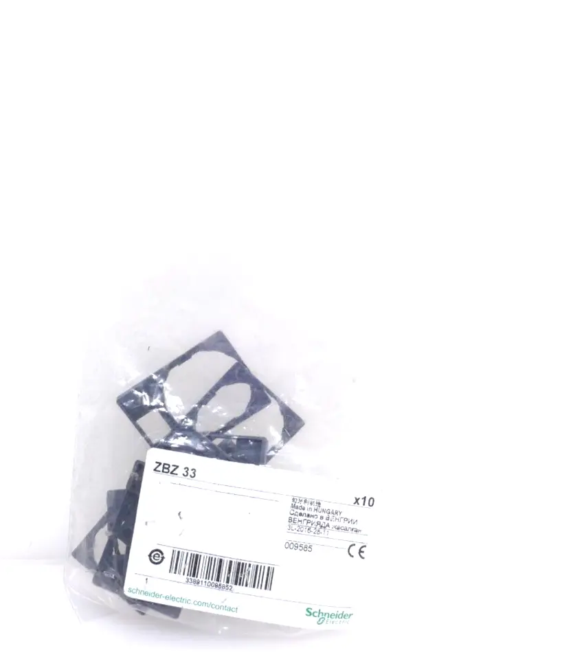 Produktfoto 1 von 10x Schneider Electric ZBZ 33 Schildträger ZBZ33 | 009585