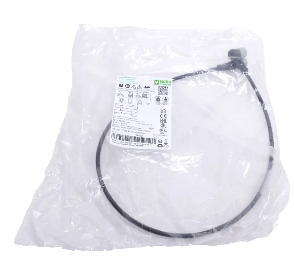 Produktfoto 1 von Murr Elektronik Verbindungskabel 0.6m | 7000-40121-6540060