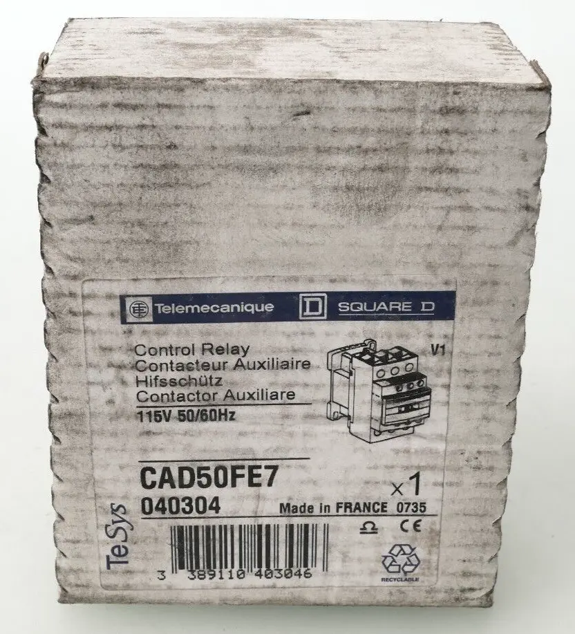 Produktfoto 1 von Telemecanique TeSys 040304 Hilfsschütz CAD50FE7