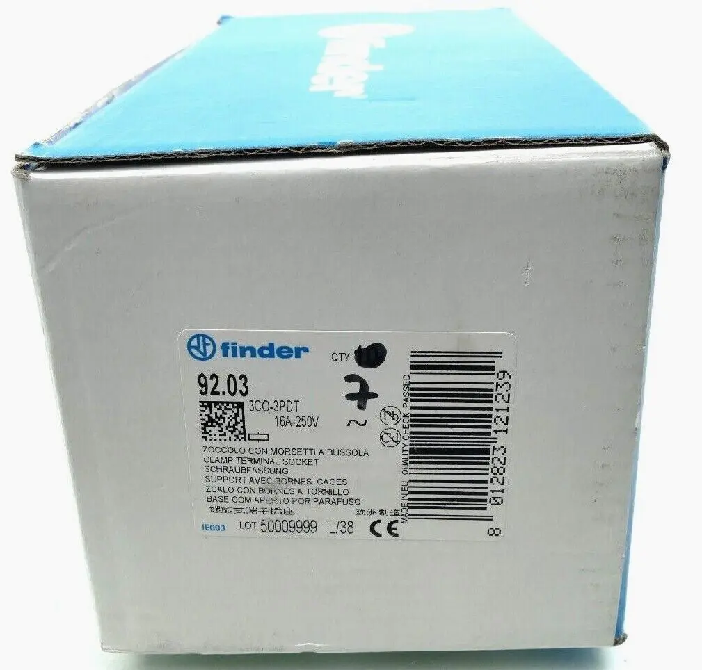Produktfoto 1 von 7x Finder Relaissockel | 92.03
