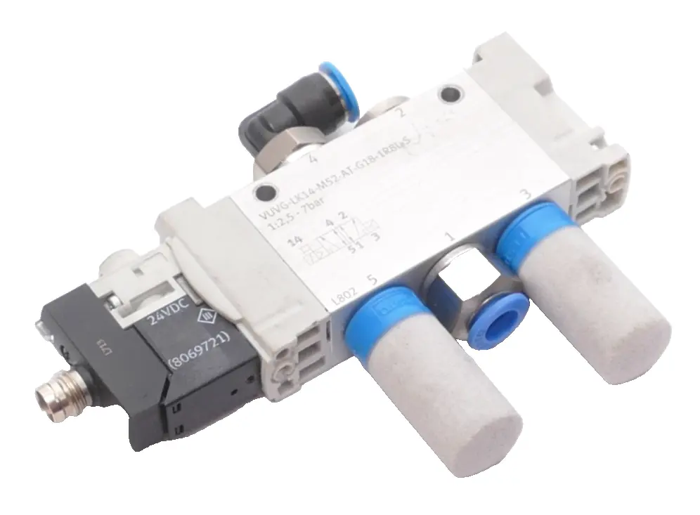 Produktfoto 1 von Festo Magnetventil | VUVG-LK14-M52-AT-G18-1R8L-S