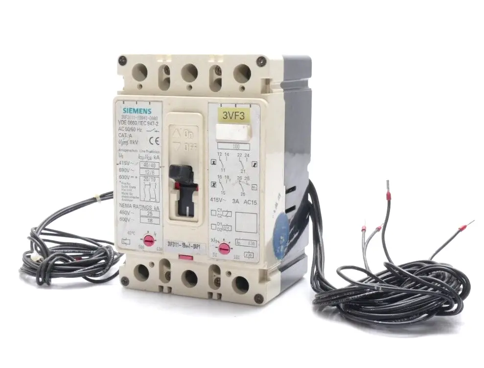 Produktfoto 1 von Siemens Leistungsschalter 3VF3 111-1BN41-0AA0 | 3VF3111-1BN41-0AA0