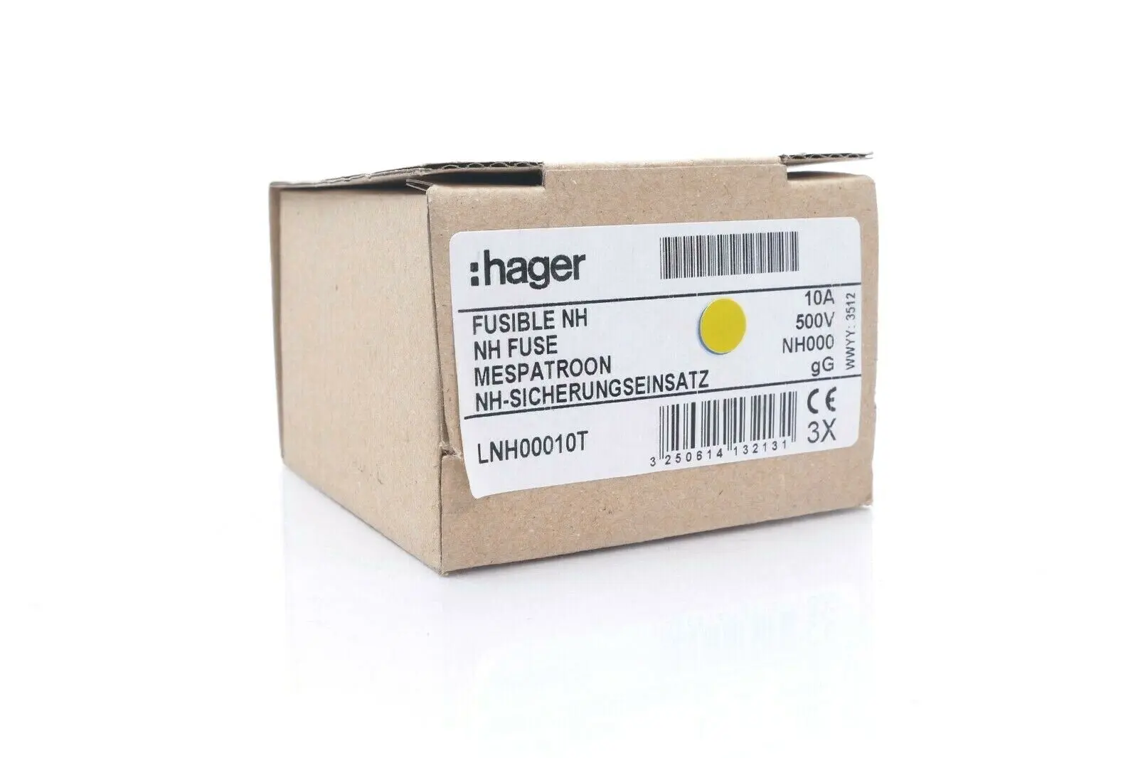 Produktfoto 1 von 3x Hager NH-Sicherungseinsatz | LNH00010T