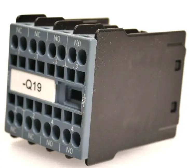 Produktfoto 1 von 3x Siemens Hilfsschalterblock 3RH2 911-2HA22 | E:03 | 3RH2911-2HA22