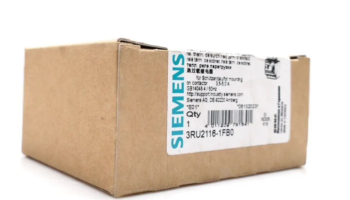 Produktfoto 1 von Siemens SIRIUS Überlastrelais 3RU2 116-1FB0 | E:01 | 3RU2116-1FB0