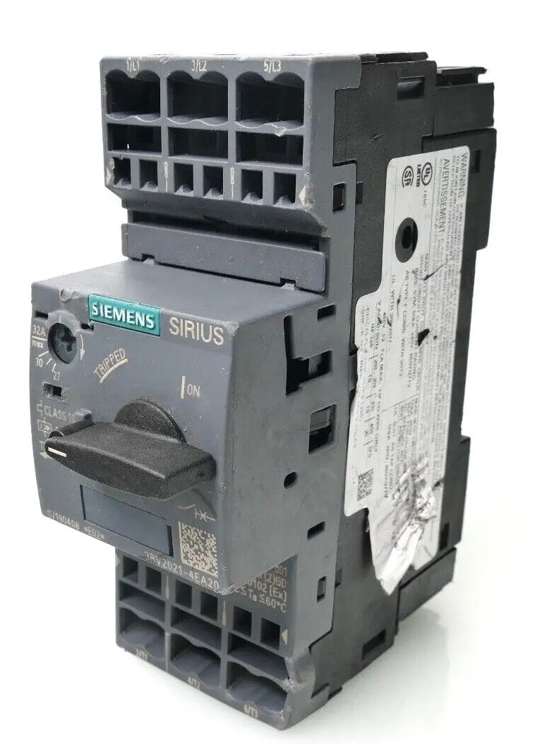 Produktfoto 1 von Siemens SIRIUS Leistungsschalter 3RV2 021-4EA20 | E:02 | 3RV2021-4EA20