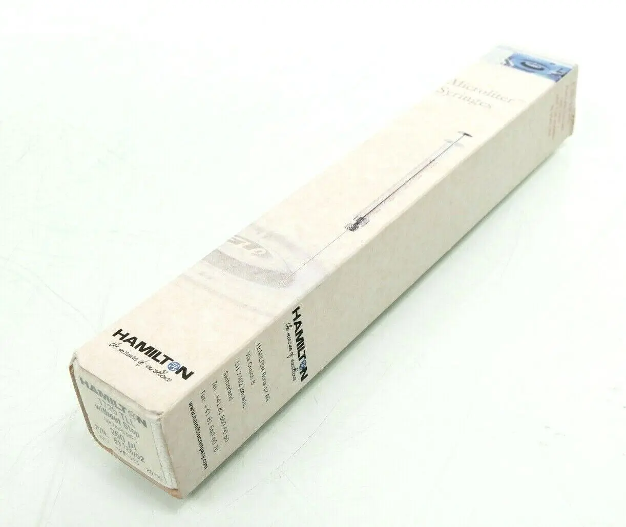 HAMILTON 1725 TLL without Stop | 250 ul 81120/02