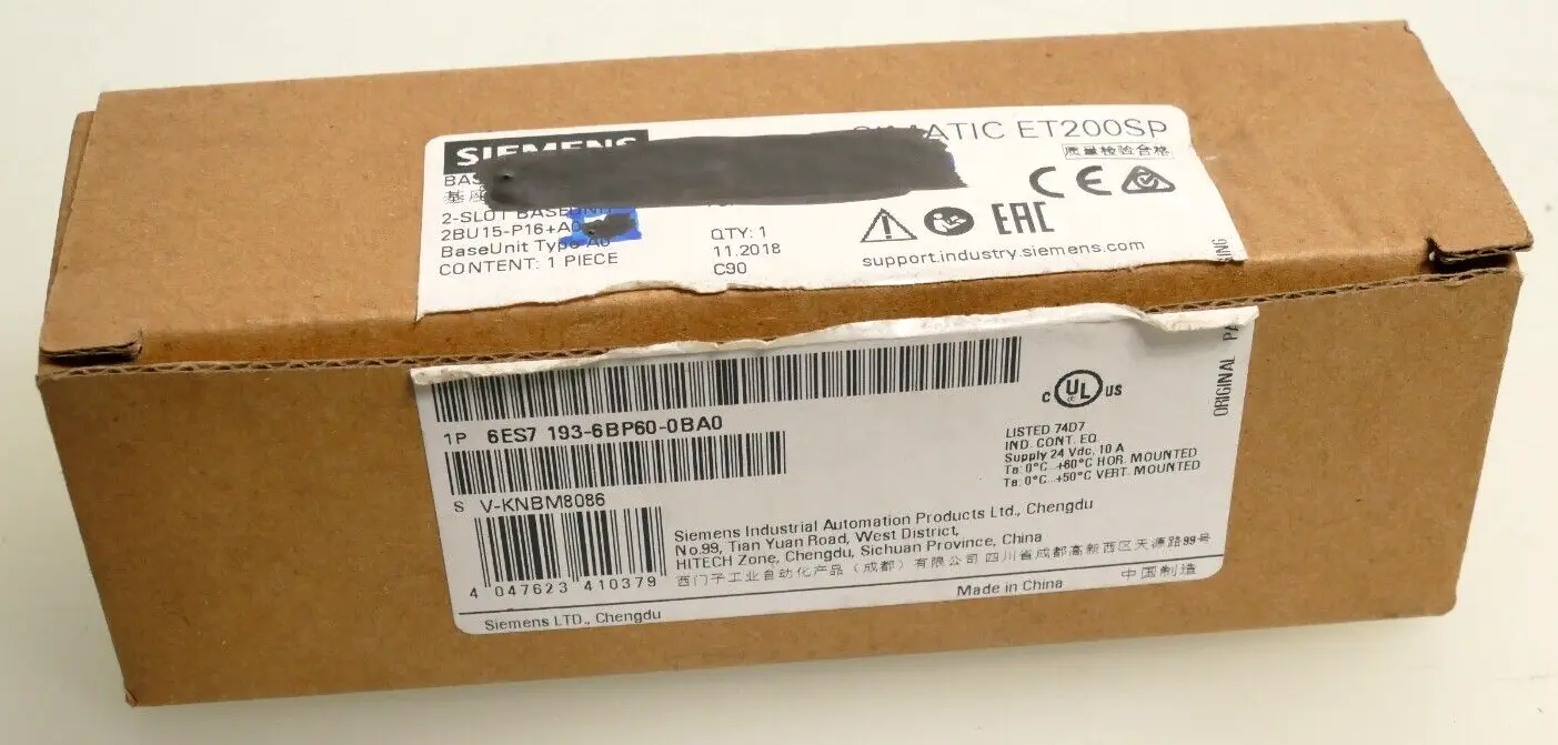 Produktfoto 1 von Siemens SIMATIC S7 | 6ES7 193-6BP60-0BA0 | FS:01 | 6ES7193-6BP60-0BA0