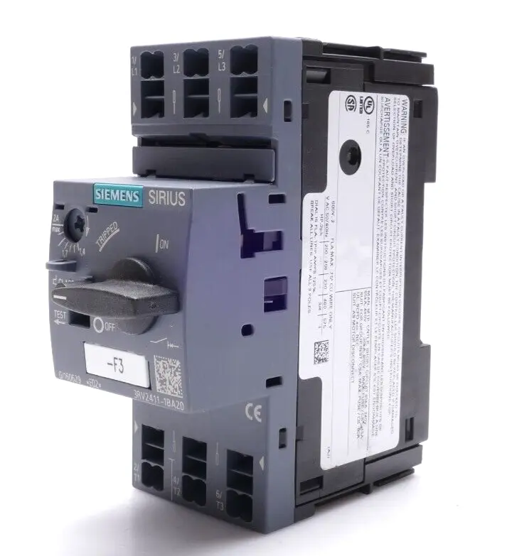 Produktfoto 1 von Siemens SIRIUS Leistungsschalter 3RV2 411-1BA20 | E:02 | 3RV2411-1BA20