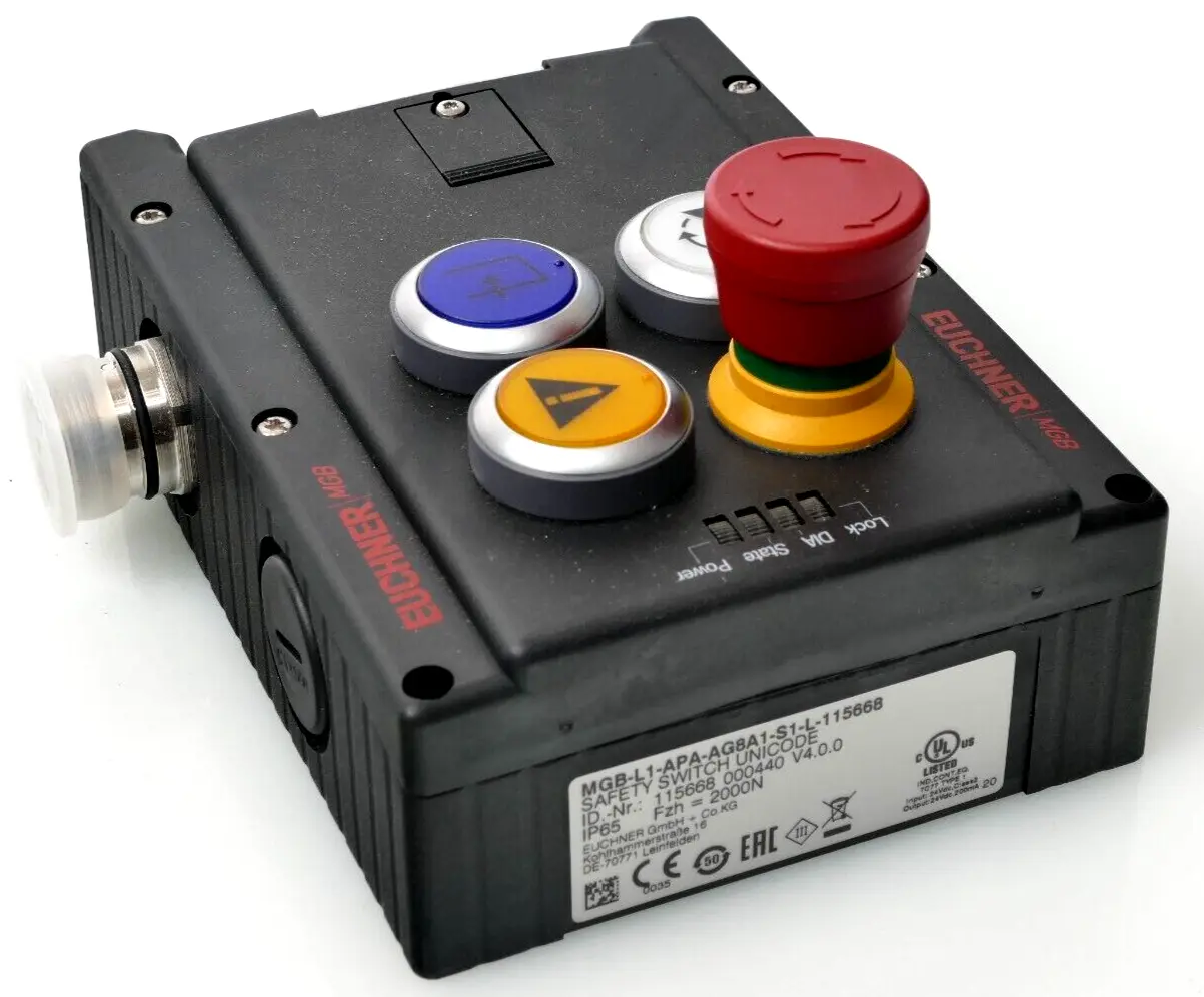 Produktfoto 1 von Euchner Zuhaltemodul MGB-L1-APA-AG8A1-S1-L-115668 | V4.0.0 | 155668